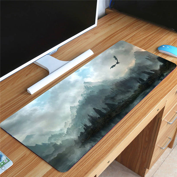 70x30cm TES mouse pad host computer stand-alone game mouse mat for the elder scrolls v skyrim large gaming mousepad
