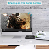 HDMI Switch 4K, TESmart New HDMI 4K@60Hz Ultra HD 2x1 HDMI KVM Switch Supports USB 2.0 Devices Control up to 2 Computers/Servers