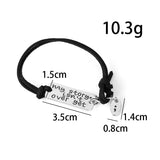 my story isn't over yet Bracelets men Simple leather chian cheer up Bangles Leather Velvet Bracelet  Mental Health Suicide chain